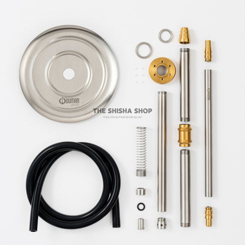 ODUMAN HYBRID V2.0 HOOKAH - BLACK / オデュマン ハイブリッドV2.0-ブラック(シーシャ本体)